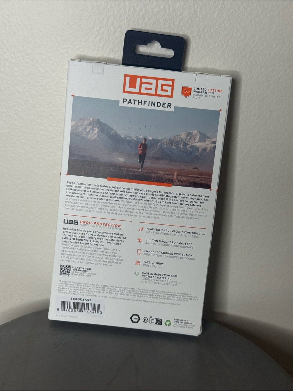 UAG Pathfinder iPhone 16 Pro Case in Olive - Picture 3 of 4